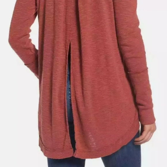 Free People We the Free Split Back Turtleneck
Long Sleeve in Burnt Orange - Picture 4 of 15